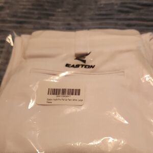 Easton Youth Baseball Pants in Classic White